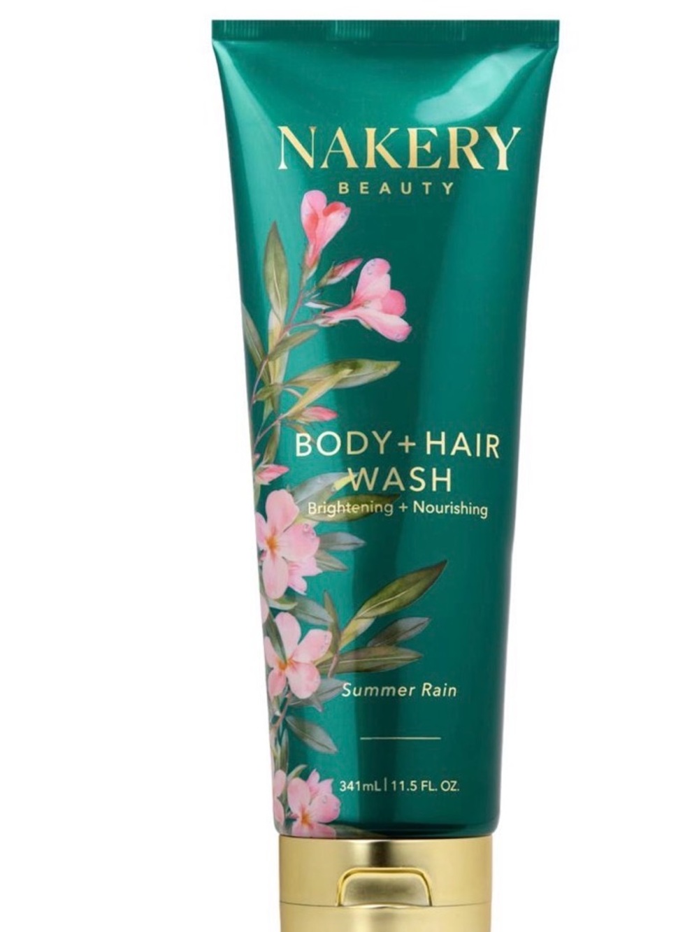 Nakery Beauty 11.5 oz. Summer Rain Body + Hair Wash (101)